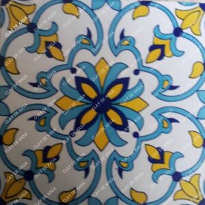 Decorative Handprinted Moroccan Tile Design HT7001