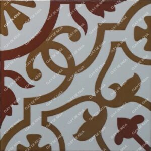 Decorative Handprinted Moroccan Tile Design HT7002