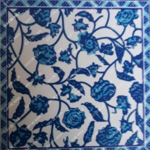 Decorative Handprinted Moroccan Tile Design HT7006