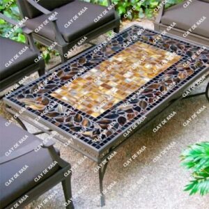 Decorative Mosaic Tile Table Top