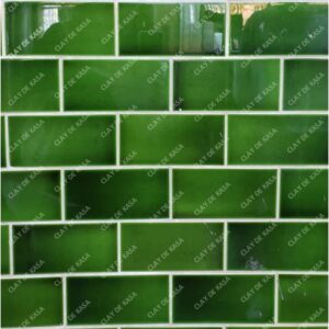 Moroccan Green Handmade Subway Tile