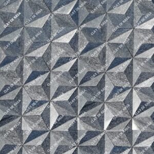 Natural Stone 3D Grey Color Mosaic Tile