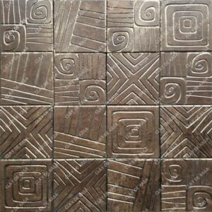 Random Mix Metallic Third Fire Decorative Highlighter Tile