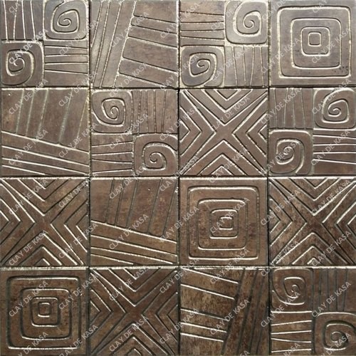 Random Mix Metallic Third Fire Decorative Highlighter Tile